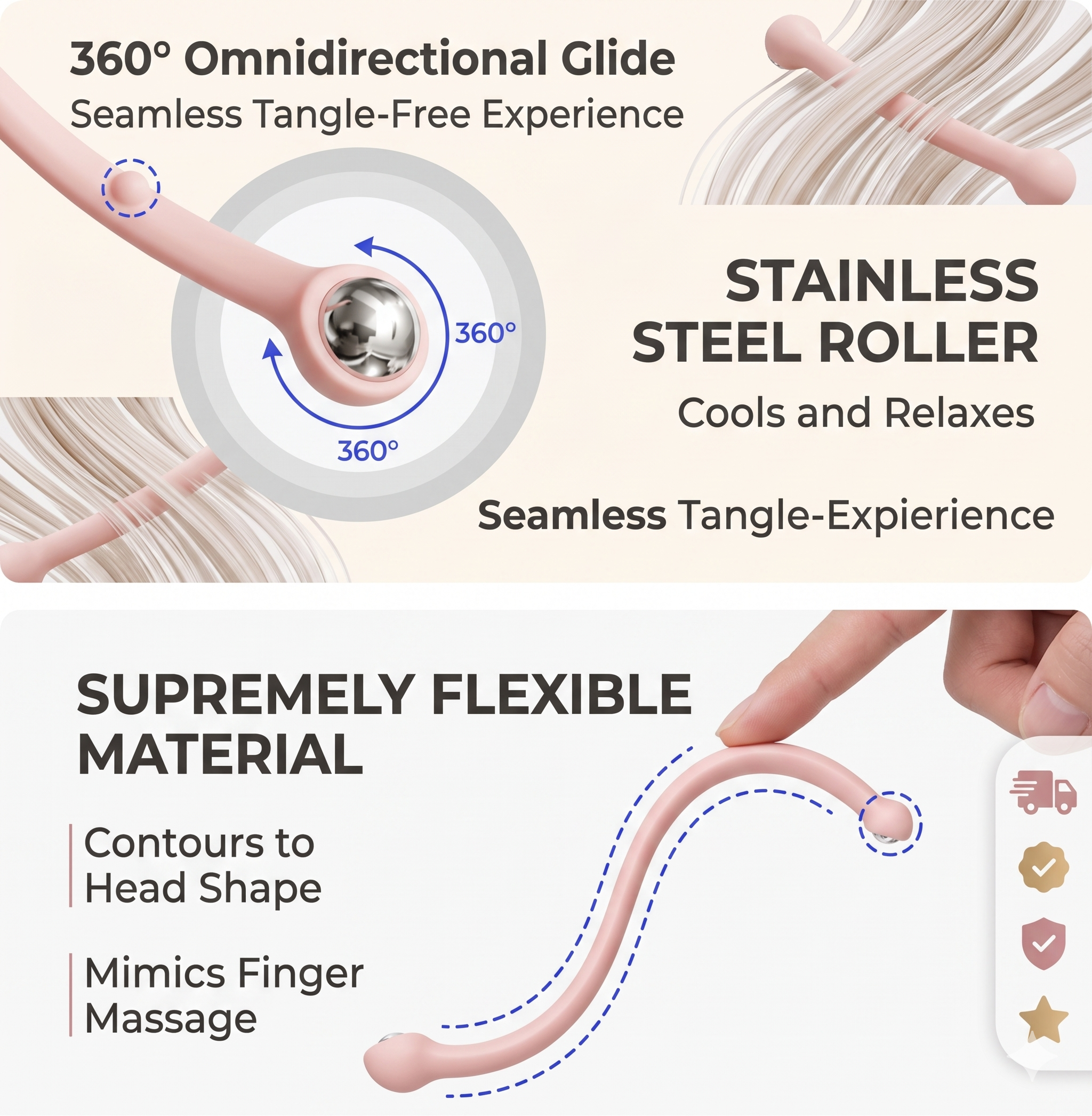 18-Claw Precision HeadMassager